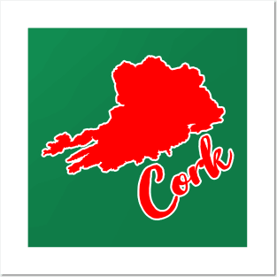 County Cork/Corgaigh Ireland Pride Posters and Art